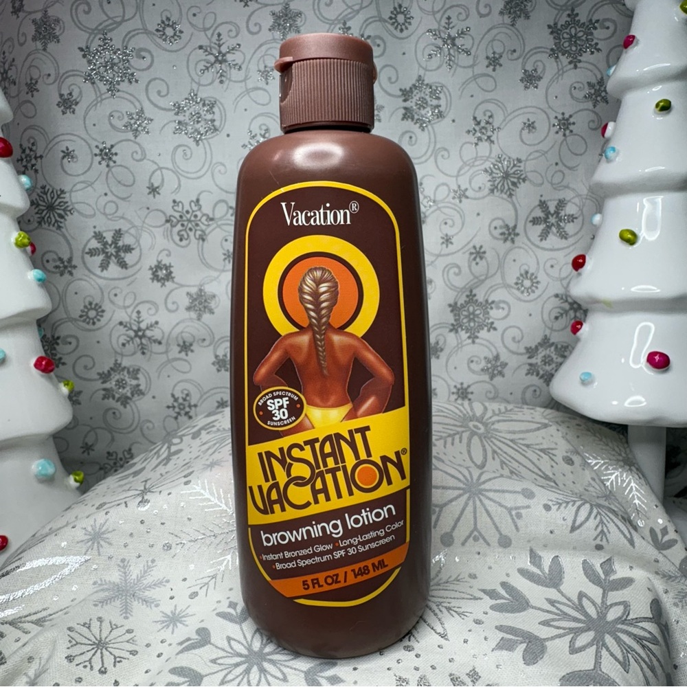 Vacation Tanning Bundle Chardonnay Oil Bronzing Lotion & Baby Oil Christmas - Picture 2 of 12